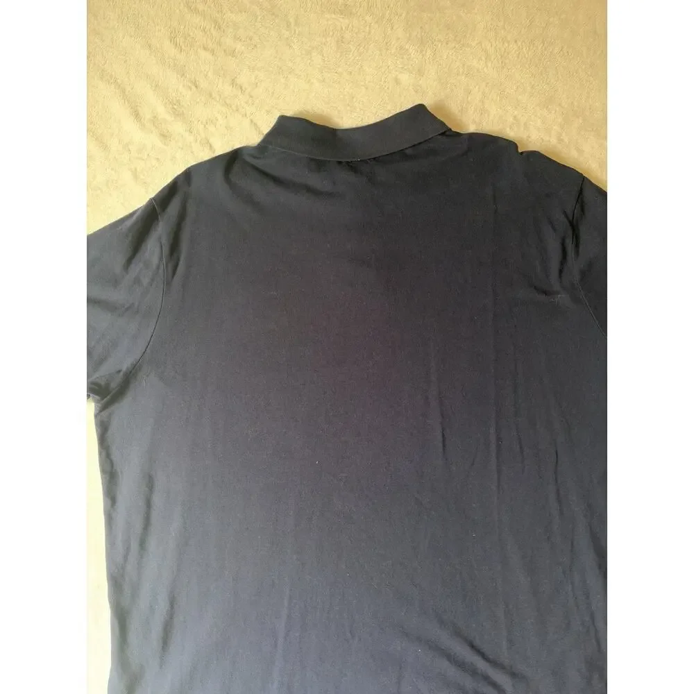 Polo Ralph Lauren Size XXL Custom Fit Blue Polo Shirt Crest